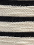 MaEve · Striped Cotton Blend · Large P · CreamBlk