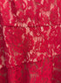 WHBM · sleeveless lace · 10Petite · RedTan