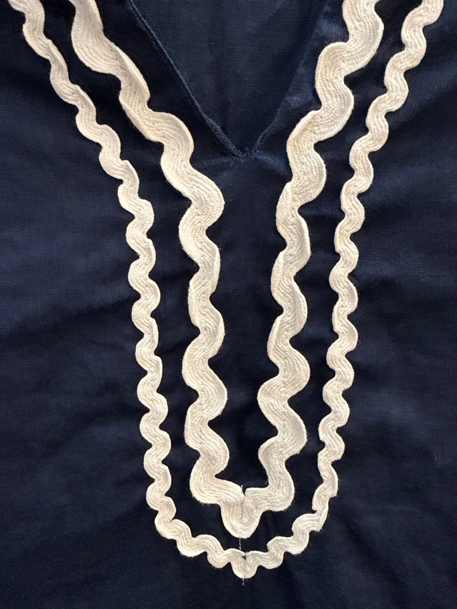Charter Club · Dress · 2X · Navy/White