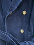L.L.Bean · Belted Double Breasted · Small · Navy