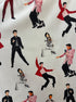 Fashion Top · Elvis Print · Large · WhiteBlk