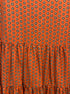 Anthropologie · Blue Tassel · Small · Rust Floral