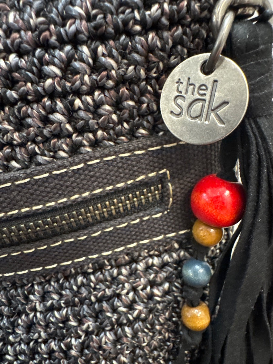 The Sak · Crossbody · BrownBlack Crochet