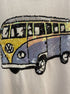 Anthropologie · Peony Sequin VW Van T-Shirt · Large · WhitePnk