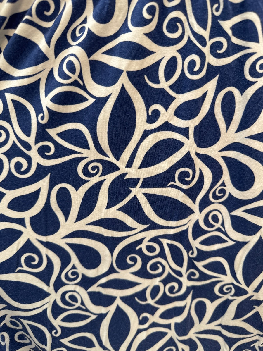 Garnet Hill · Sleeveless Dress · XSmall · BlueWhite