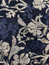 Ralph Lauren · Cap Sleeve Dress · 16 · Navy with Floral Embroidery