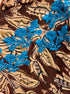 Natural Life · Embroidered Floral · Small · BrownBlue