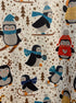 Shana · Winter Penguin Design · 2X · GrayMulti
