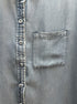 Velvet Heart · Short-Sleeve Shirt · Medium · Chambray