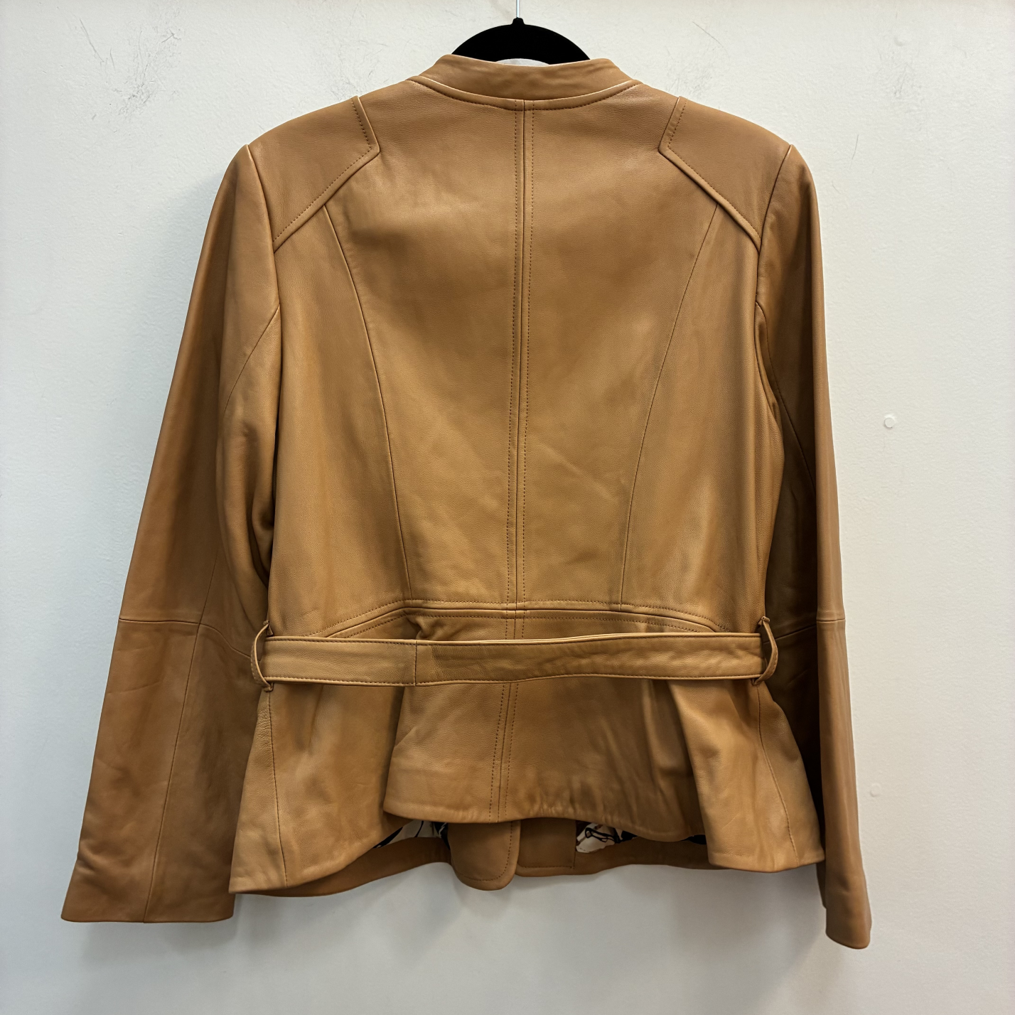 Faux Leather Coat