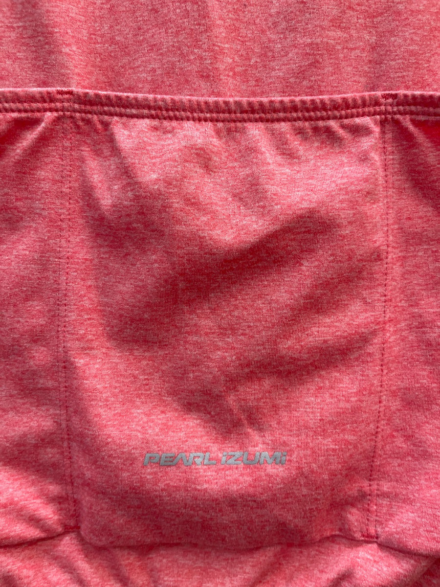 Pearl Izumi · Short Sleeve Cycling Top · XLarge · Coral/Black