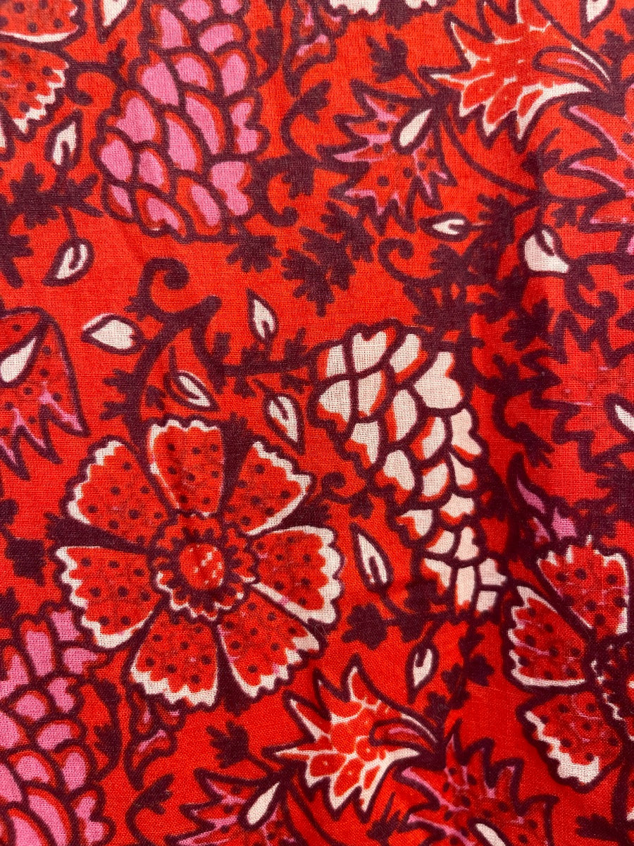 Ro's Garden · Wrap Dress · XSmall · RedPurple