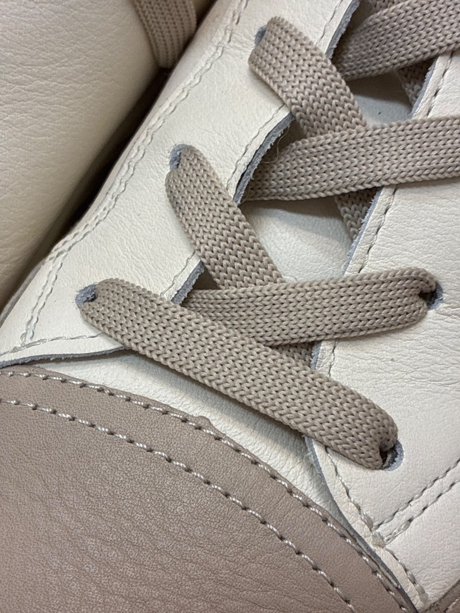 Ara · High Tops · 10 · White Tan Leather