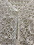 Blue Tassel · Crocheted/Knit Cardigan · S/M · Cream