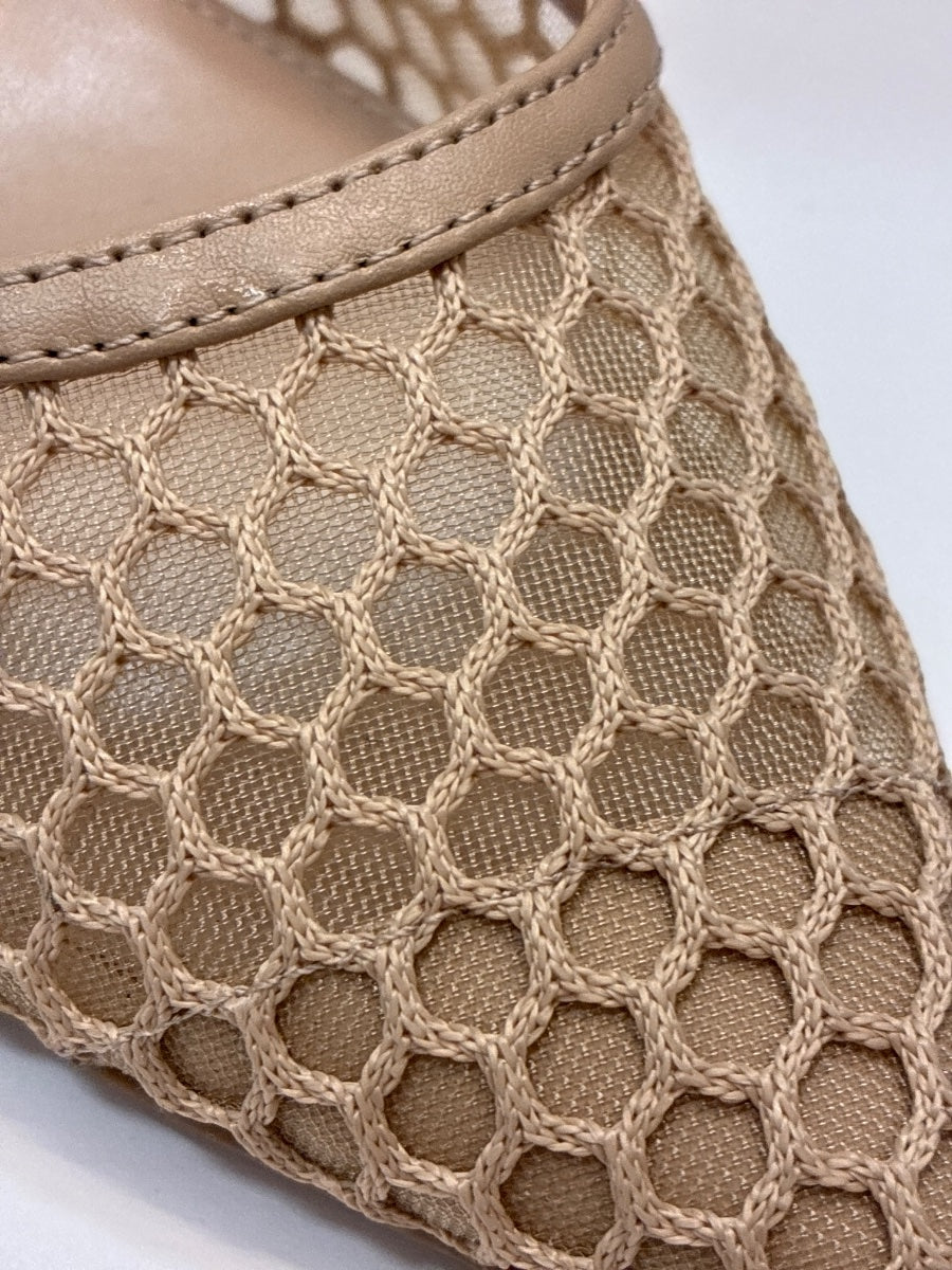 Calvin Klein · Strap Back Kitten Heel · 7.5 · Tan