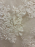 Sundance · ShortSleeve Top with Lace Detail · Medium · Ecru
