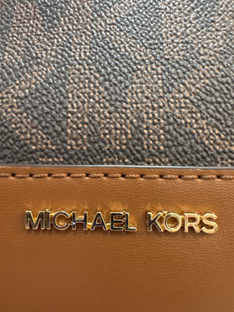 Michael Kors · Hyde Small Logo Satchel · Crossbody · Brown Tan