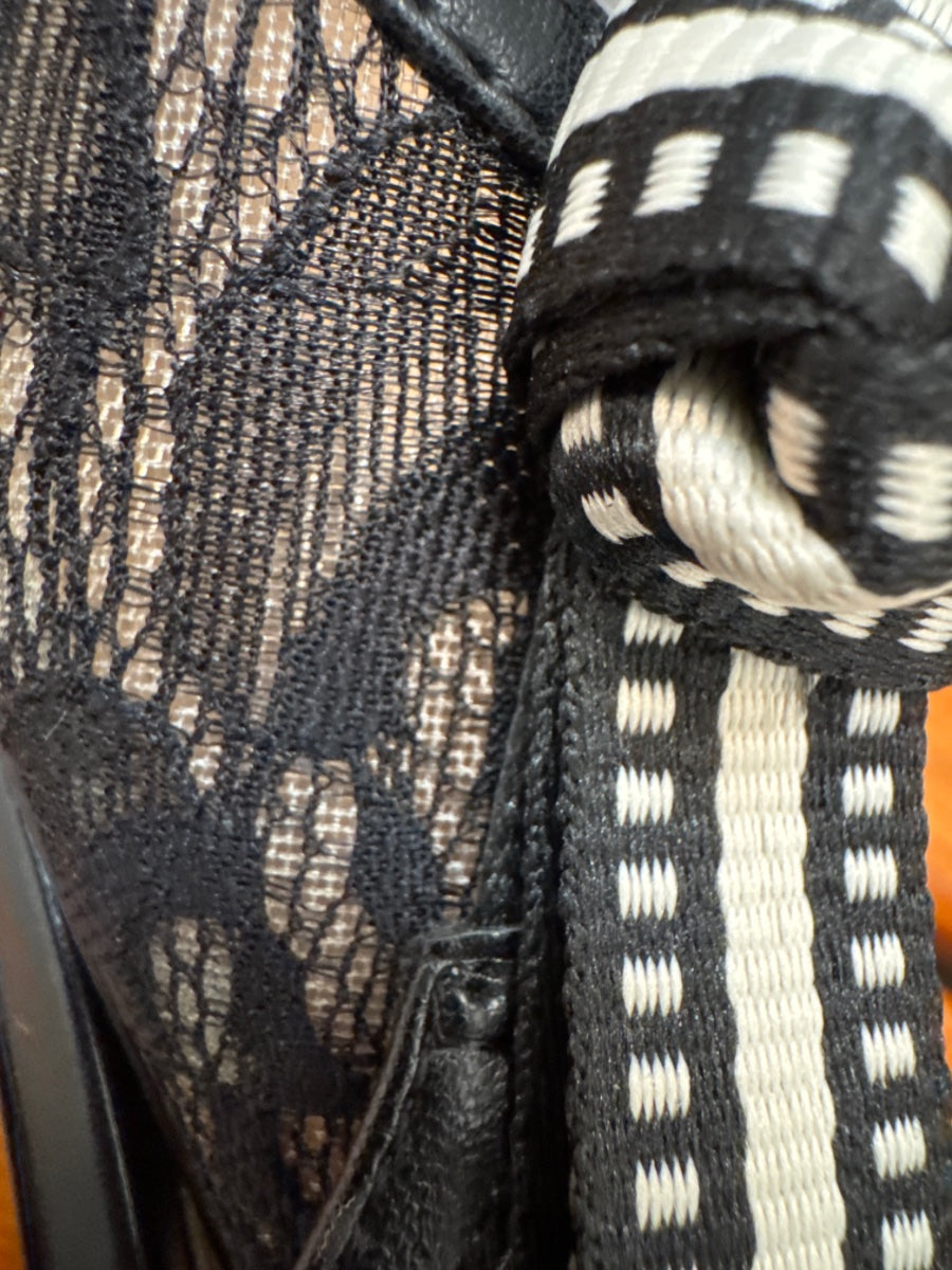 Steve Madden · Rodes Lace Slingbacks · 8 · BlackCream