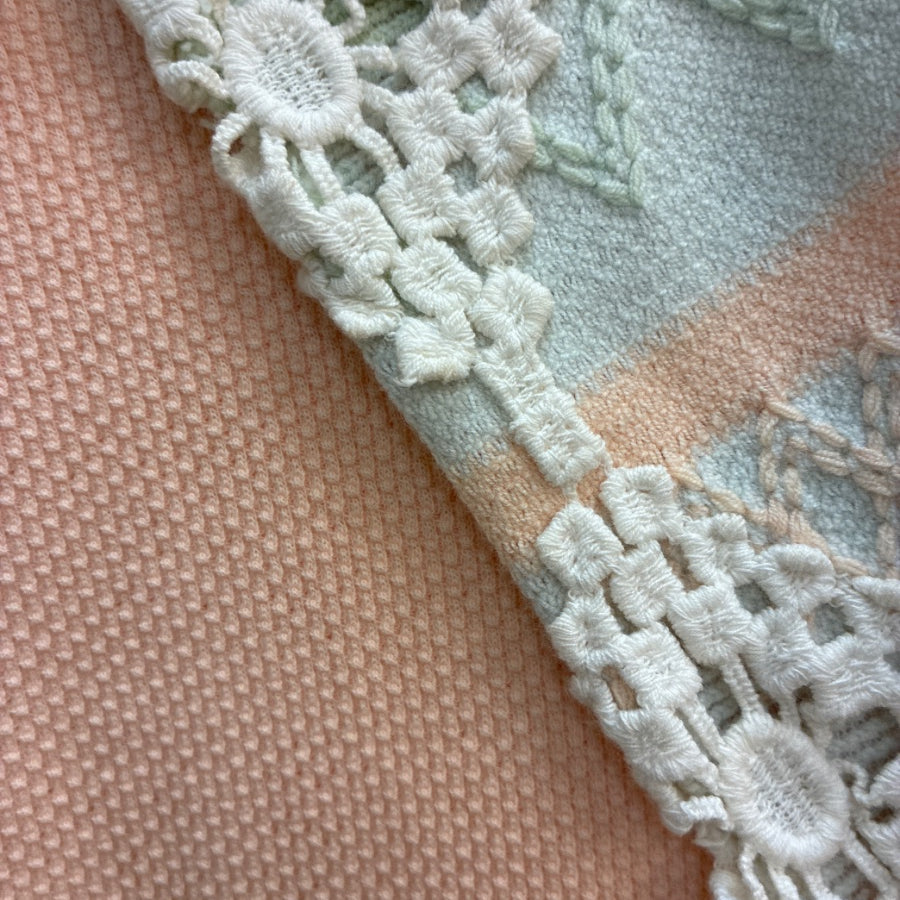 FreePeople · Long Sleeve Top · Medium · Peach