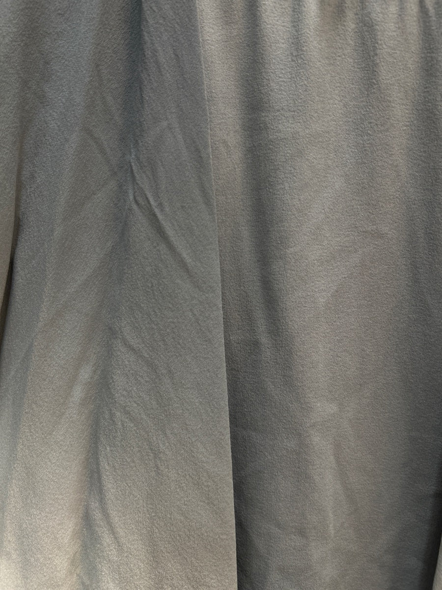 Eileen Fisher · SL Top w/Open Cardi 100% Silk · Large · Gray Ombré