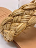 DolceVita · Raffia Braided Strap · 7.5 · Beige