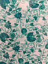 Chico's · Sheer Floral Top w/Sequins · Small · Greens