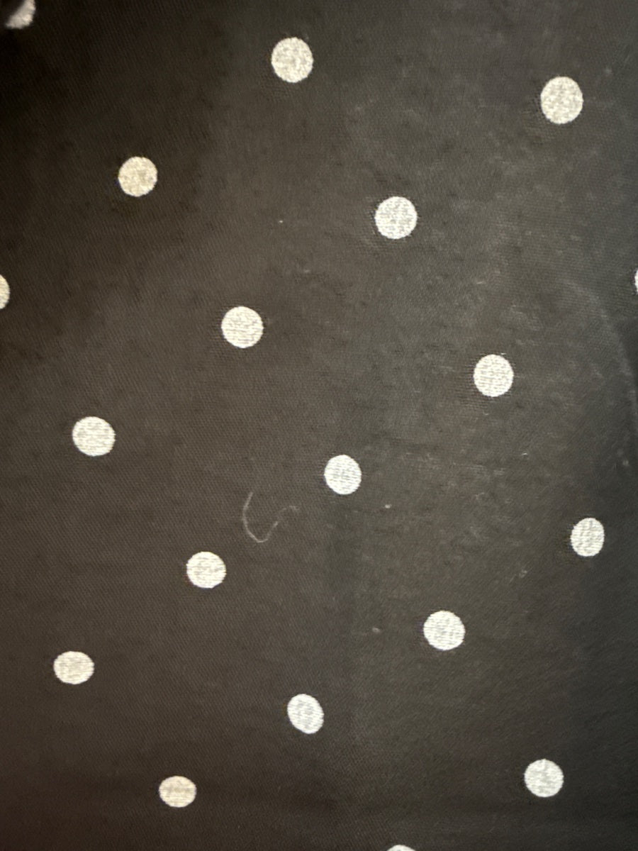 Fridaze · Open Drape Cardigan · XSmall · BlackWhite Polka Dot