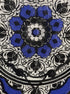 INC · Medallion Print Sleeveless Top · 2X · BlueBlk