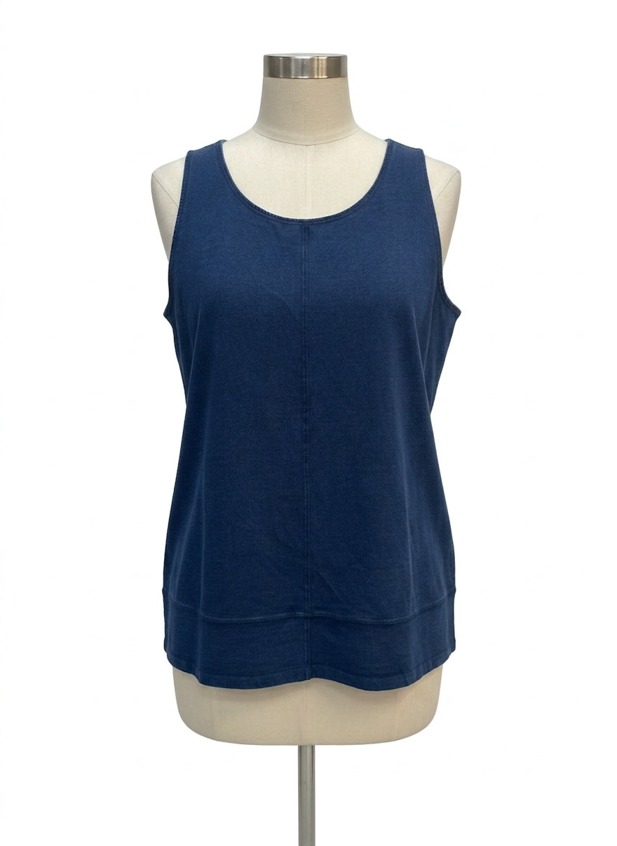 Chris&Banks · Sleeveless Dress · XLarge · Denim Blue