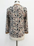 The Clothes Rack · 3/4 Sleeve Fashion Top Floral Print · L/XL · CreamTan