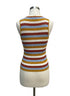 Zara · Knit SL Top · Medium · GoldBlue