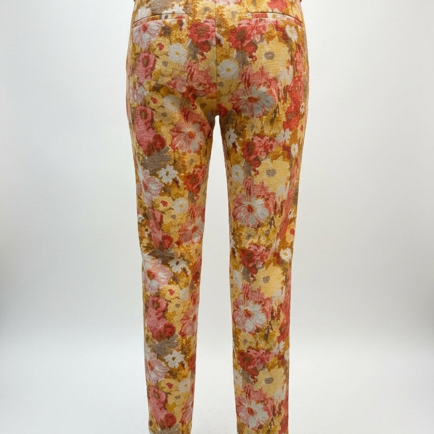 Talbots · Tapered Leg · 12 · CoralFloral