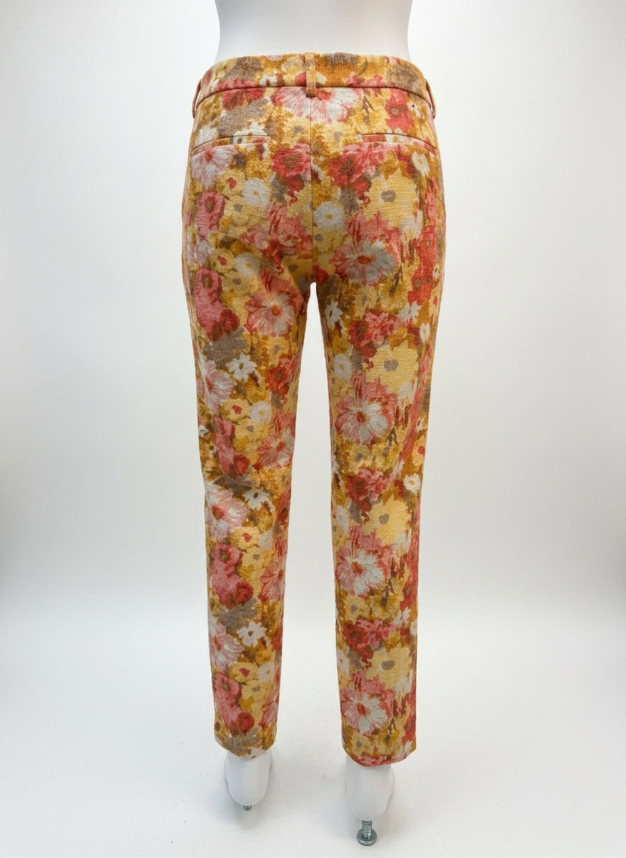 Talbots · Tapered Leg · 12 · CoralFloral