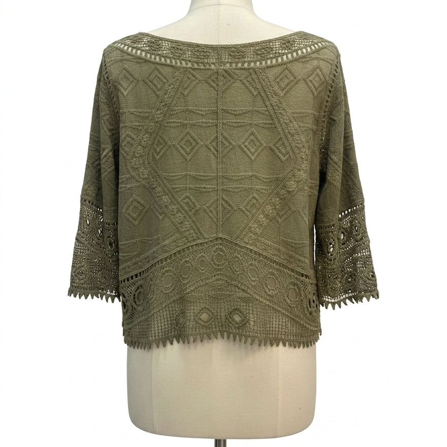 UltraPink · Blouse · Medium · Olive