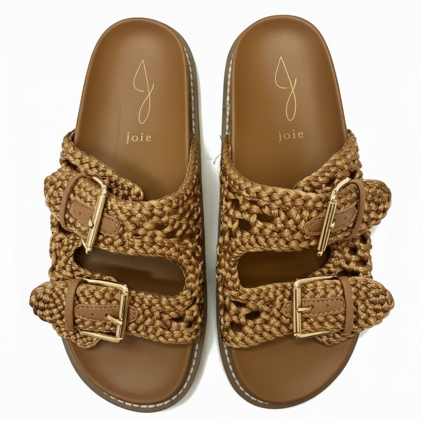 Joie · Weaver Macrame Sandal · 7 · Gold