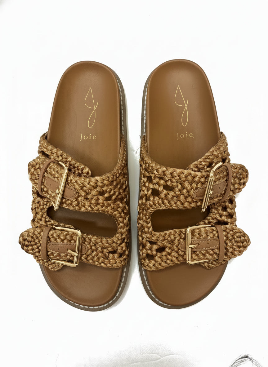 Joie · Weaver Macrame Sandal · 7 · Gold