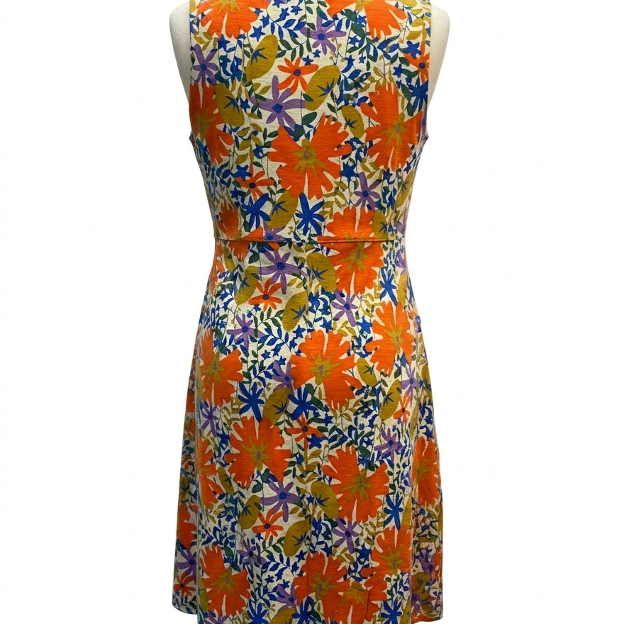 Toad&Co · Sleeveless Dress · Large · Orange Floral