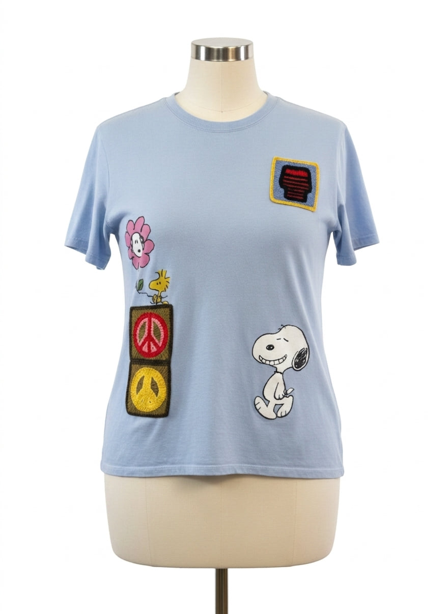 Peanuts · Keep on Smiling · 1X · LightBlue