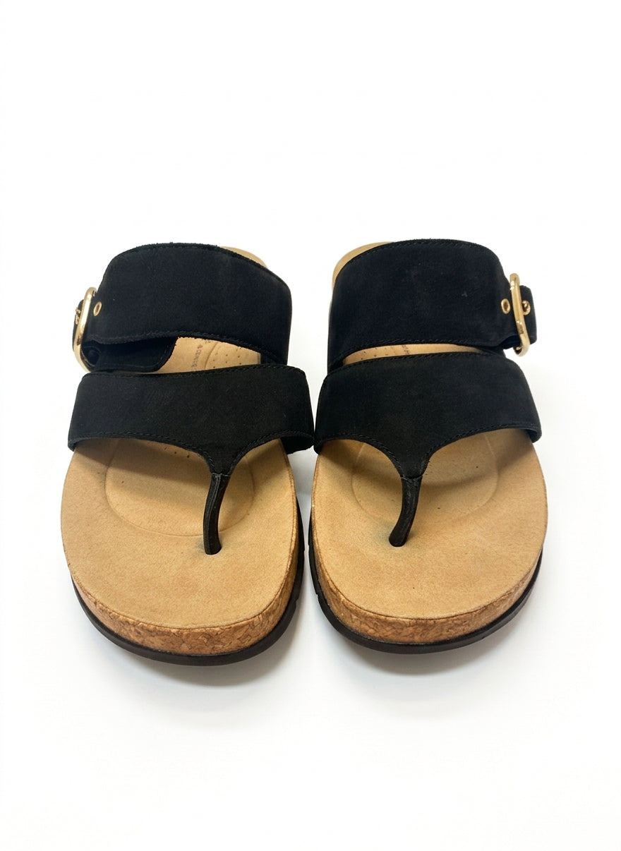 Clarks · FlipFlops · 9 · Black