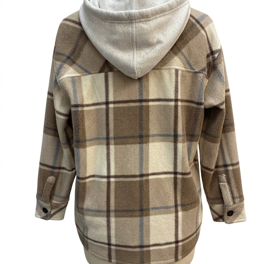 Thread & Supply · Shacket · Medium · BeigeBrown