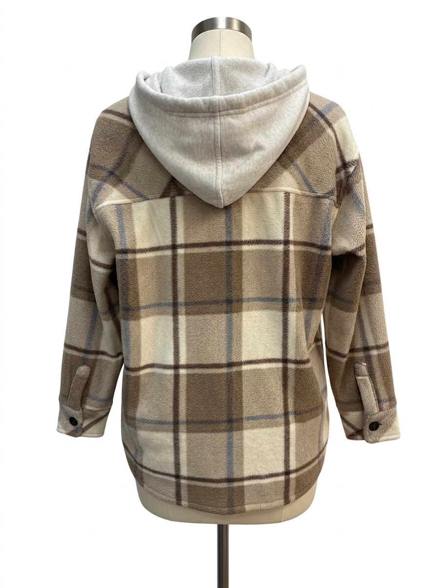 Thread & Supply · Shacket · Medium · BeigeBrown