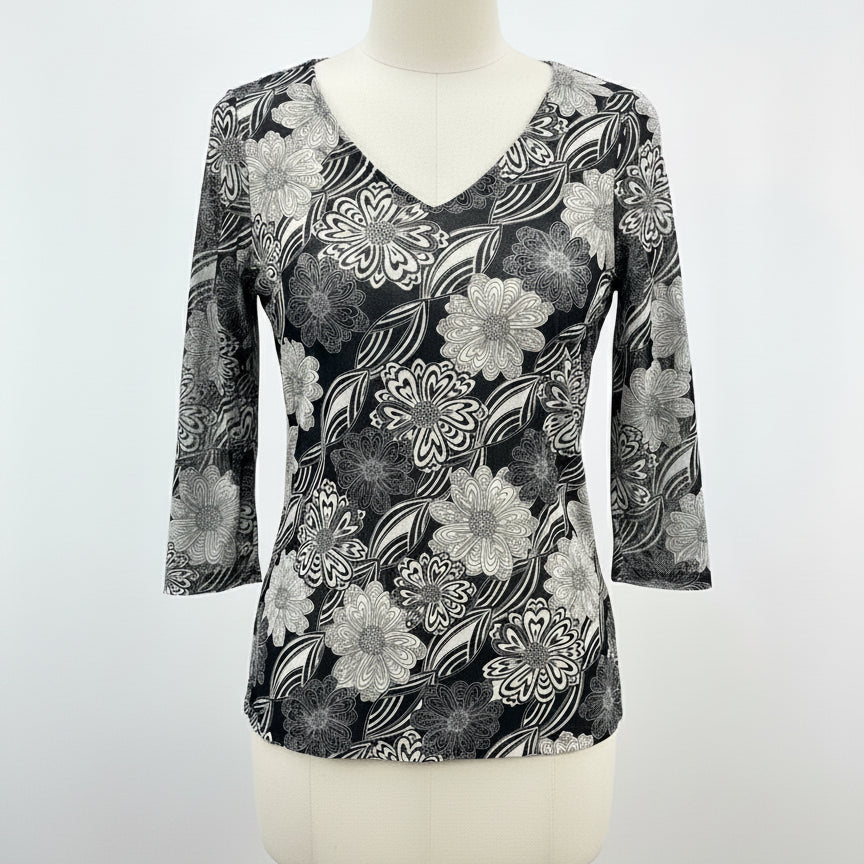 CAbi · 968 Bali Free Spirit · Large · BlackCream