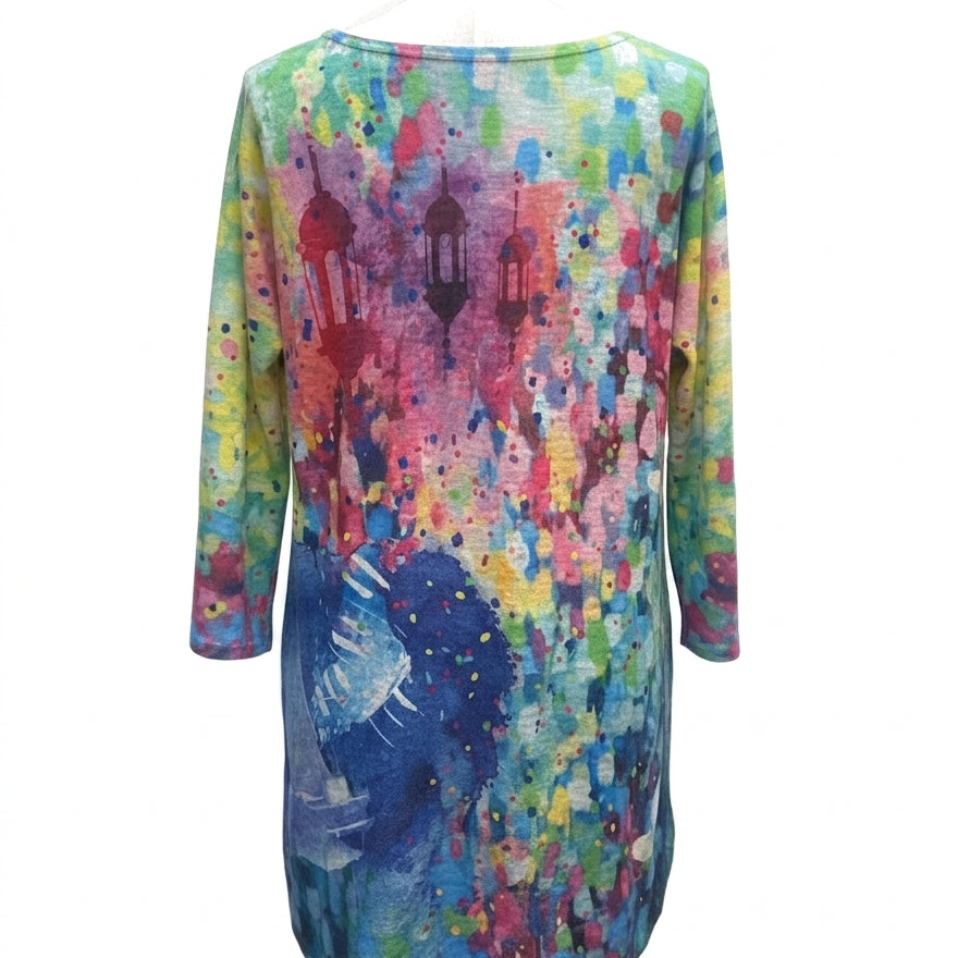 Et Lois · Tunic · Large · Rainbow