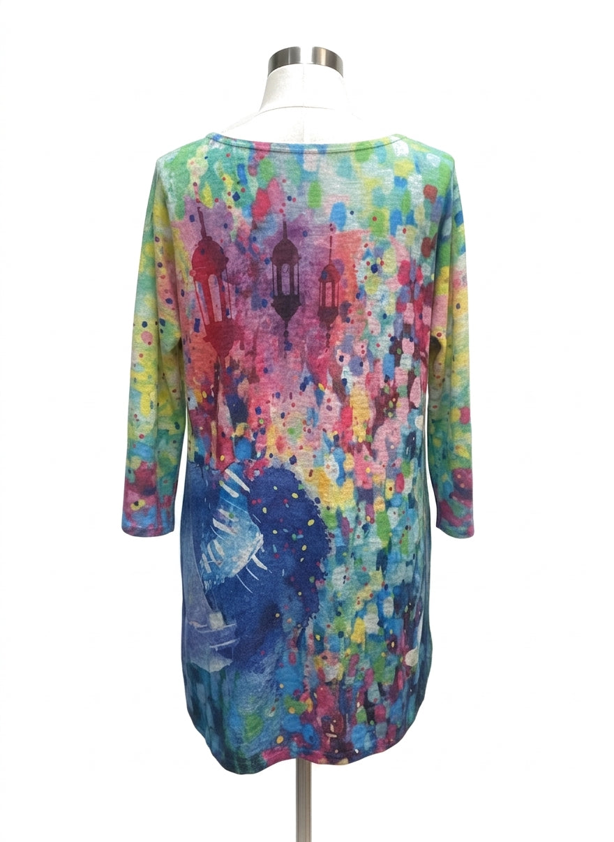 Et Lois · Tunic · Large · Rainbow