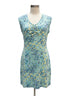 Title 9 · Active Dress Floral Print w/ Pockets · Small · TurqLime