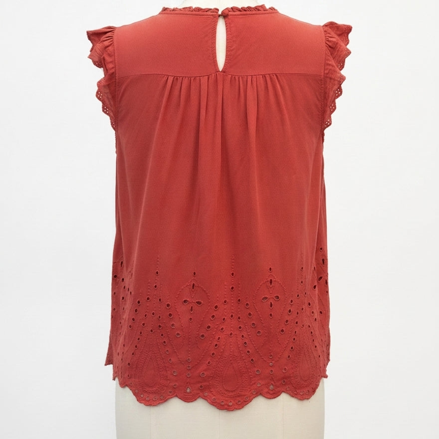 Torrid · Cap Sleeve Top · 8 · Rust
