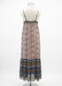 Anthropologie · Floreat Maxi Dress w/Smocked Back Detail · Medium · BrownMulti