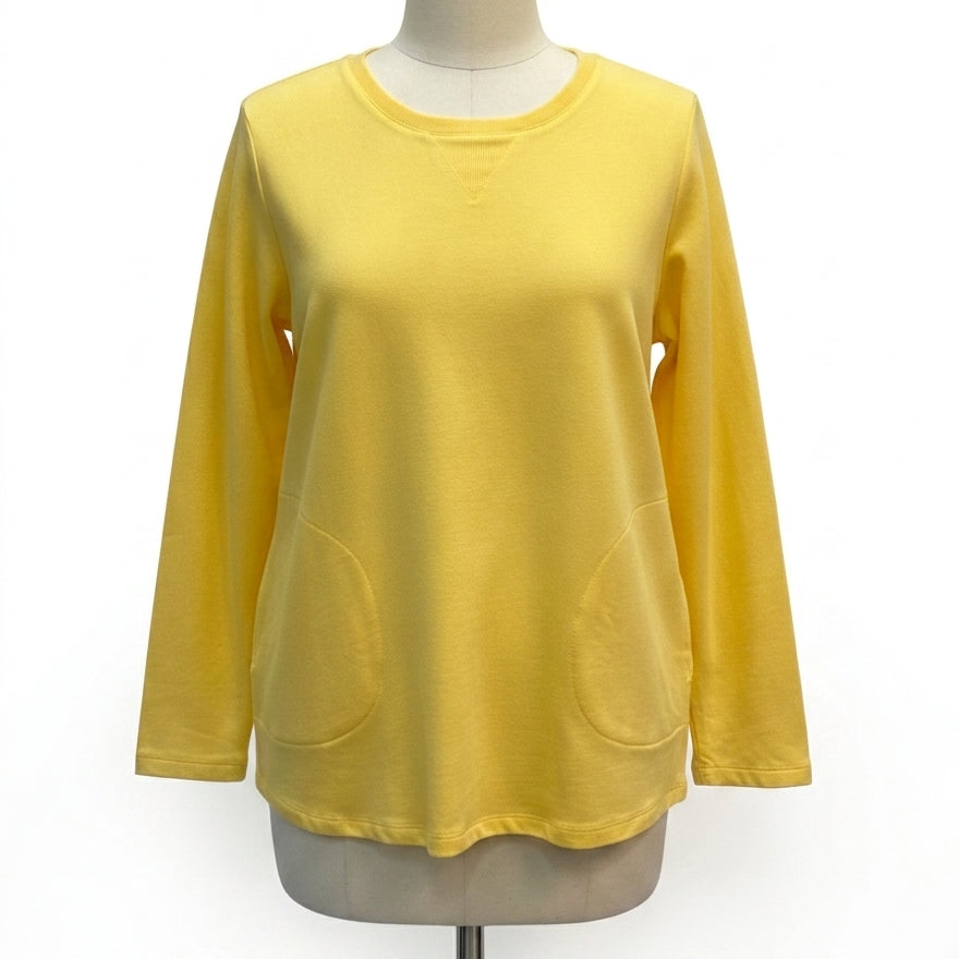 D&Co · LongSleeve Shirt · MediumPetite · Yellow