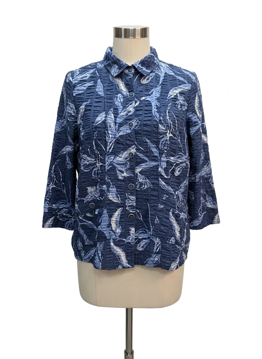Habitat · Light Jacket · Medium · BlueFloral