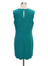 Speechless · Sleeveless Dress with Scalloped Sleeves · Medium · SeaGreen